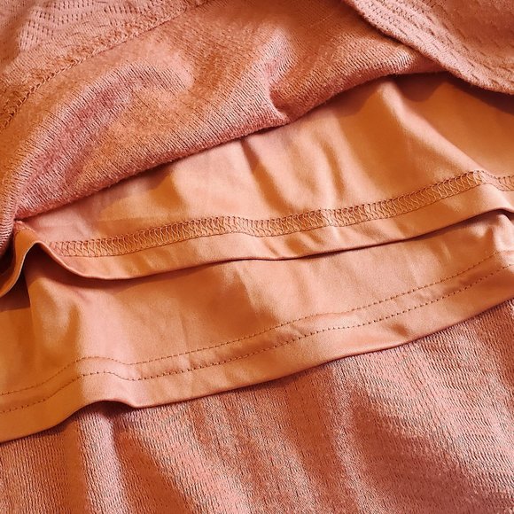 Torrid Light Rust Textured Sleeveless Dress Size 2 - Picture 5 of 11